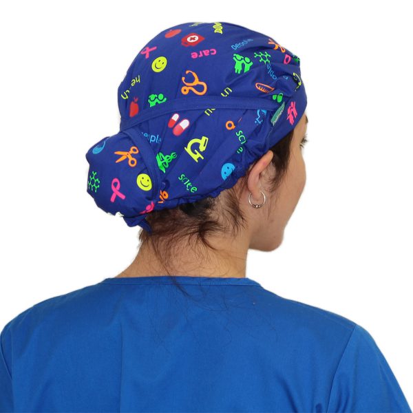 Gorro Azul Rey Health & Care - Mujer