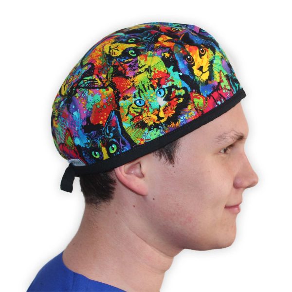 Gorro caras gatos de colores-Unisex