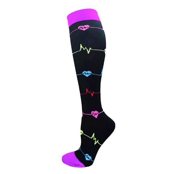Calcetas de Compresión Mujer Diseño Electro