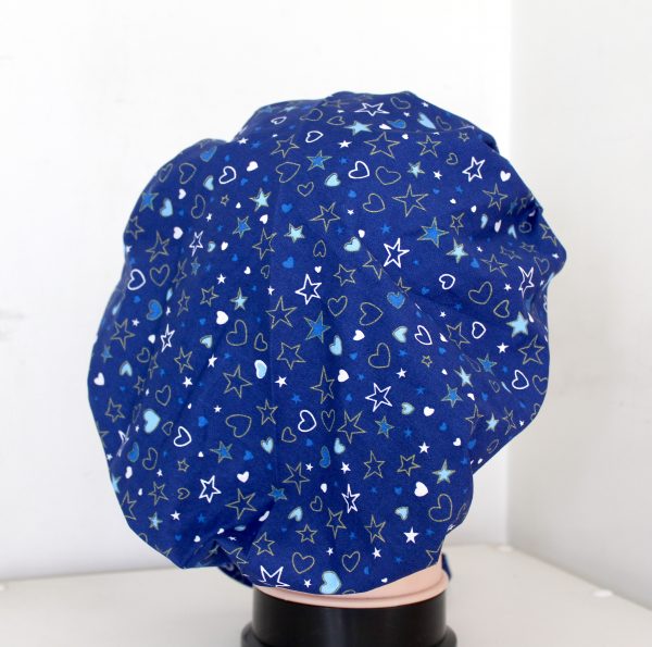 Gorro estampado azul marino estrellas-Mujer - Imagen 2