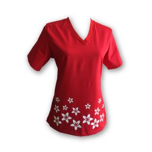 delantal-estampado-flores-mujer | delmed.cl